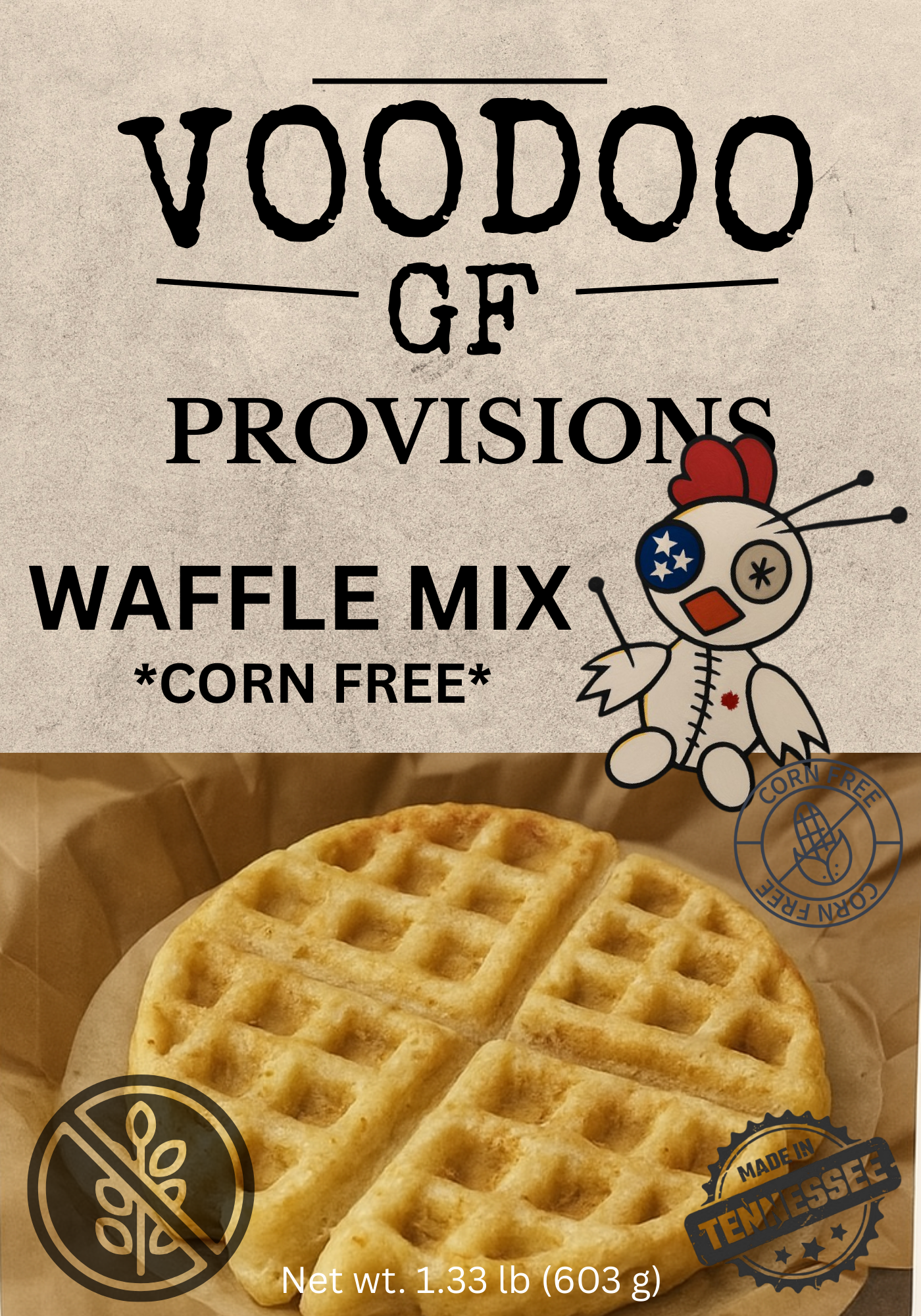 WAFFLE MIX-GLUTEN AND CORN FREE